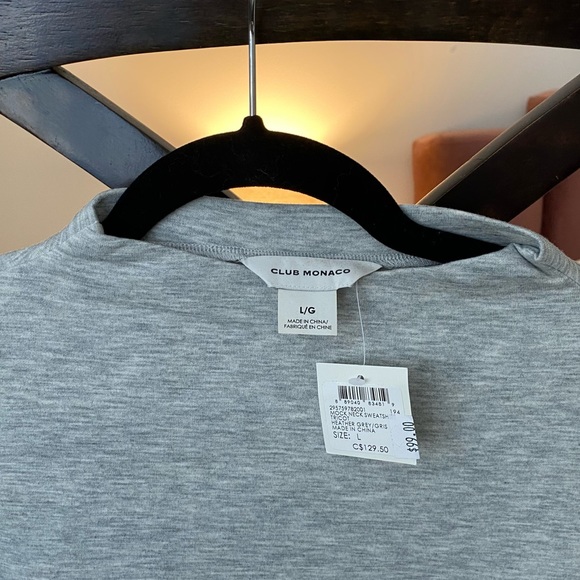 Brand new grey sweater, high quality material, super soft and light. SIZE L - Picture 2 of 3